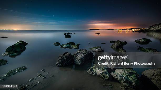 silverdale coastline, lancashire, uk - morecambe bay stock pictures, royalty-free photos & images