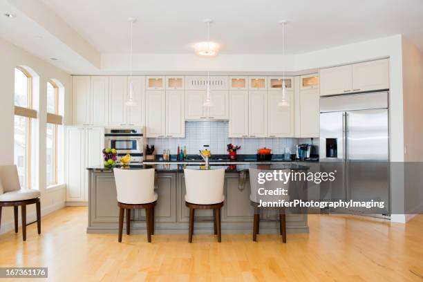 modern kitchen - beauty cabinet stock pictures, royalty-free photos & images