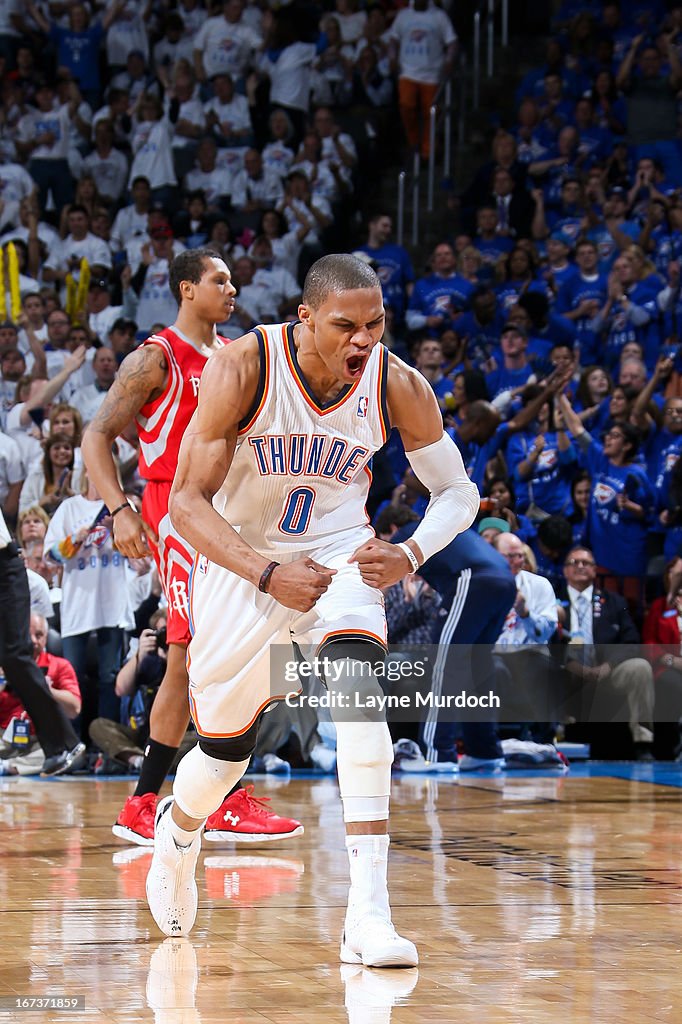 Houston Rockets v Oklahoma City Thunder - Game Two