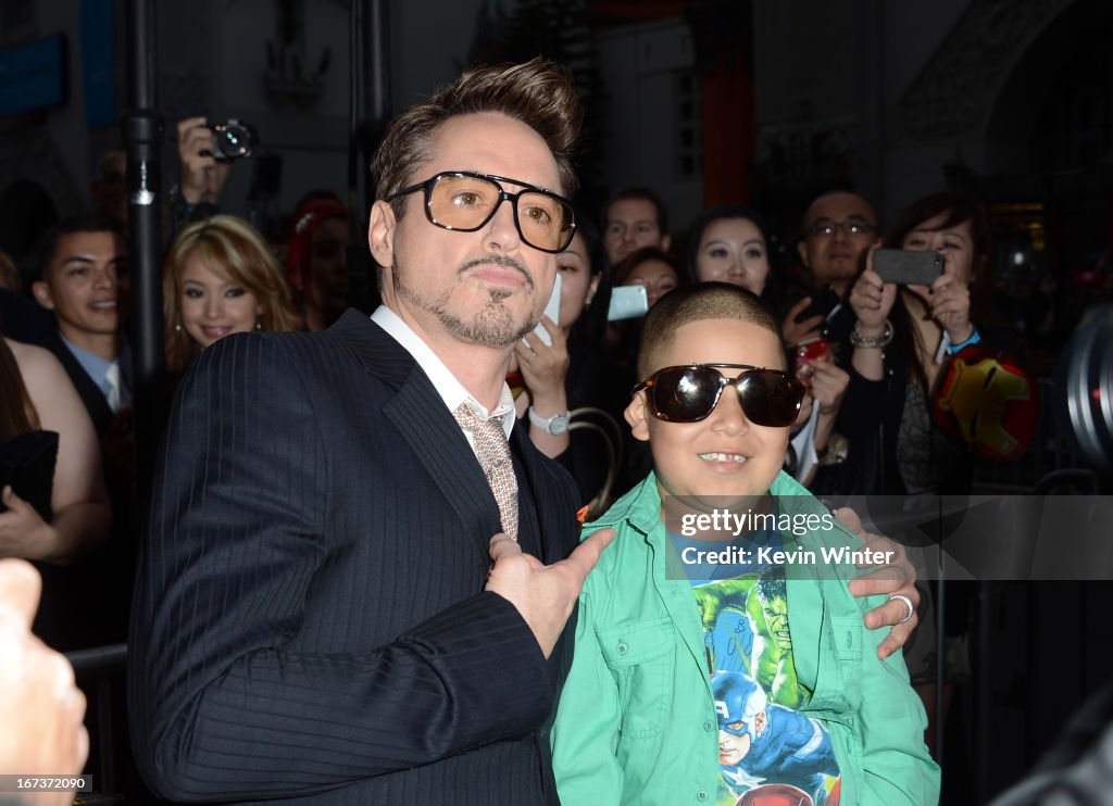 Premiere Of Walt Disney Pictures' "Iron Man 3" - Red Carpet