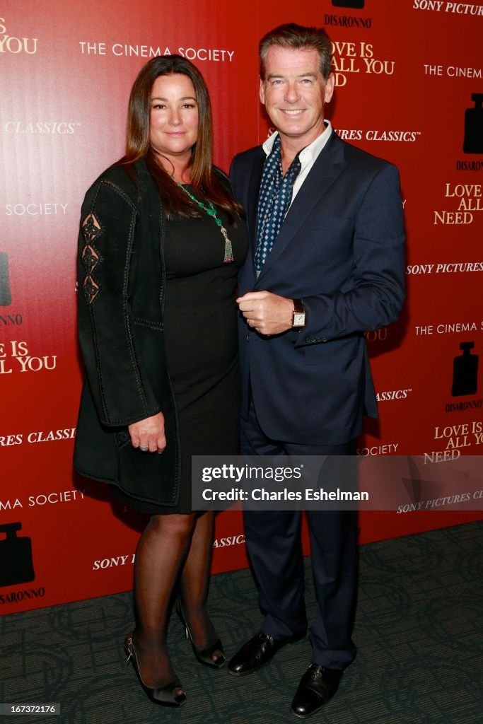 The Cinema Society & Disaronno Present A Screening Of Sony Pictures Classics' "Love Is All You Need"