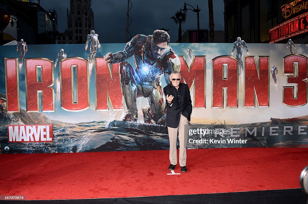 Premiere Of Walt Disney Pictures' "Iron Man 3" - Red Carpet