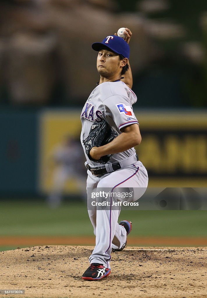 Texas Rangers v Los Angeles Angels of Anaheim