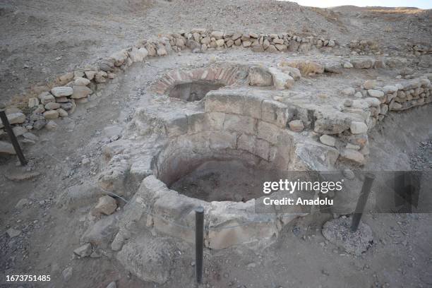 View from the ancient city of Jericho , which is the 5th historical monument to be included in the United Nations Educational, Scientific and...