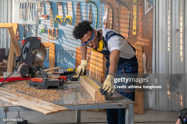 4,122 Young Black Carpenter Stock Photos, High-Res Pictures, and Images ...