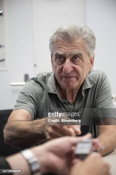 Nick Hayek, chief executive officer of Swatch Group AG, during an interview at the Swatch ETA factory in Grenchen, Switzerland, on Wednesday, Sept....
