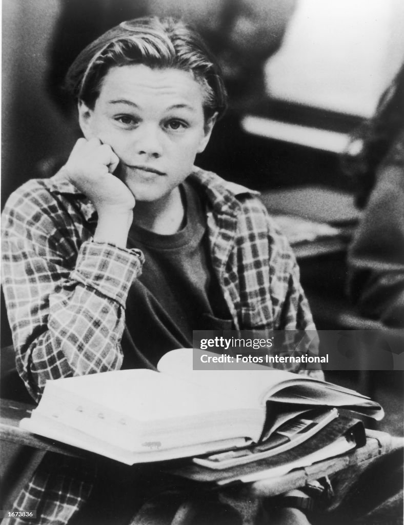 DiCaprio In Classroom From 'Growing Pains,' c. 1991.