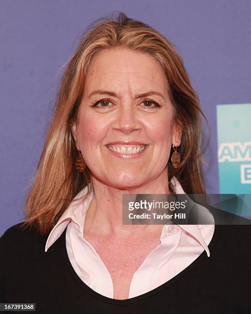 Marina Zenovich attends the screening of "Battle of amfAR" & Beyond The Screens: The Artist's Angle during the 2013 Tribeca Film Festival at SVA...