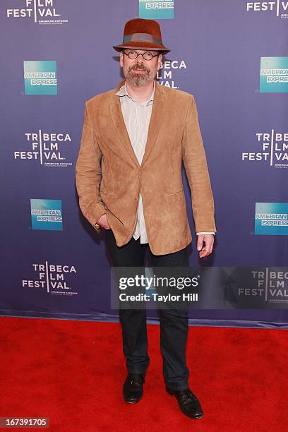 David France attends the screening of "Battle of amfAR" & Beyond The Screens: The Artist's Angle during the 2013 Tribeca Film Festival at SVA Theater...