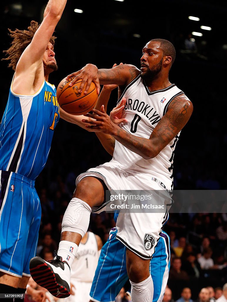 New Orleans Hornets v Brooklyn Nets