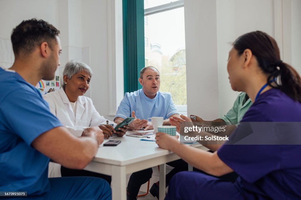Discussion Between Coworkers