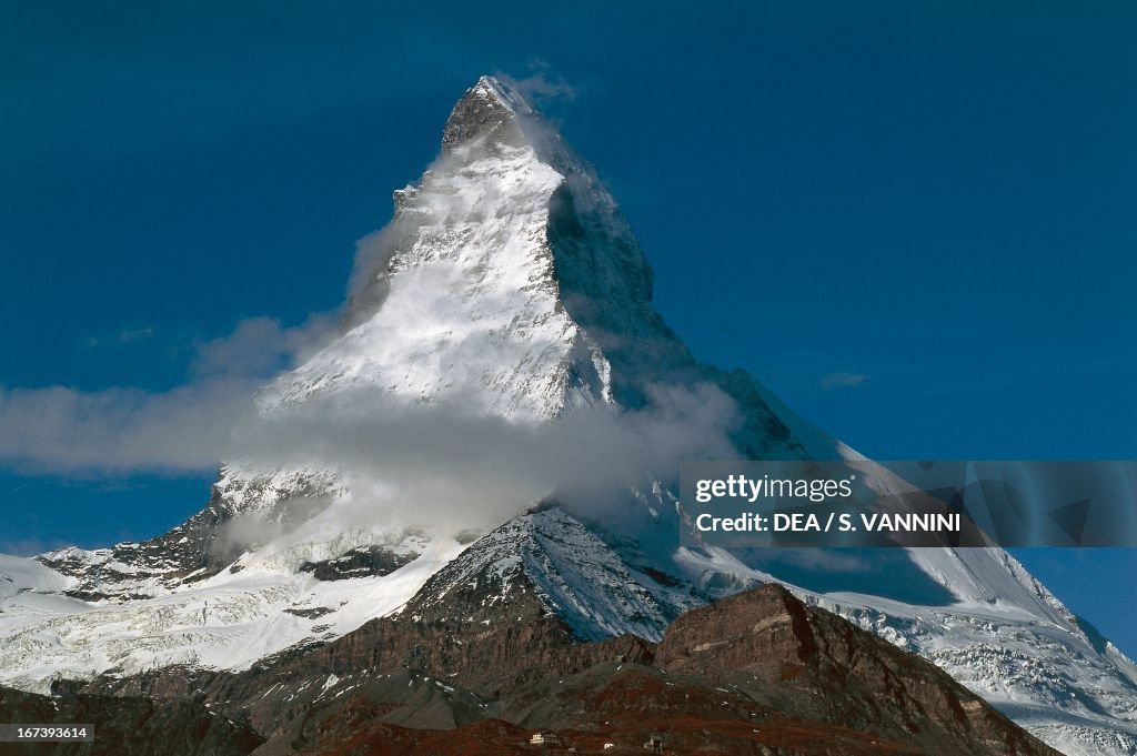 Matterhorn (4478 meters) seen from Riffelalp