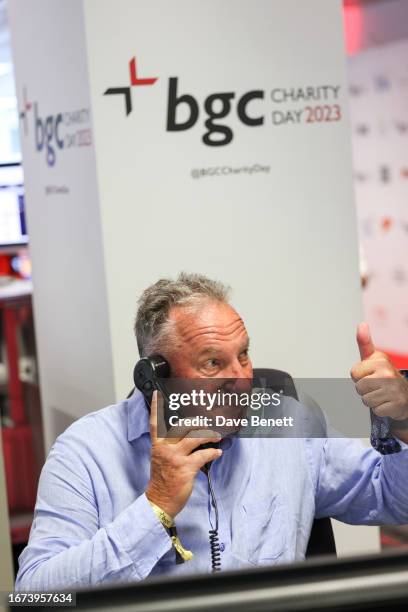 Ian Botham attends the BGC Group Charity Day on behalf of Beefy's Charity Foundation, raising millions for good causes in memory of BGC's colleagues...