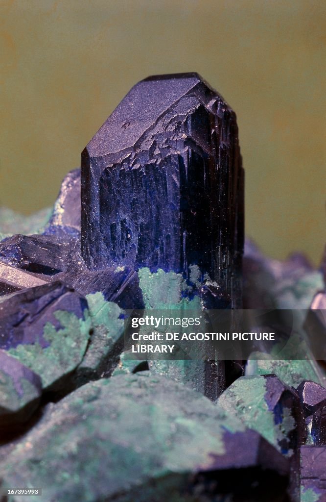 Azurite, carbonate