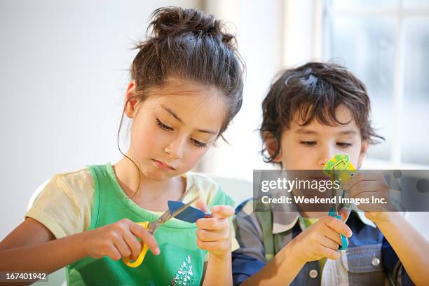 fun and easy kids craft - hantverksföremål bildbanksfoton och bilder
