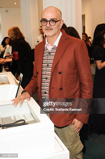 Patrik Milani attends Director's Circle Celebrates Wear LACMA, Sponsored By NET-A-PORTER And W at LACMA on April 24, 2013 in Los Angeles, California.