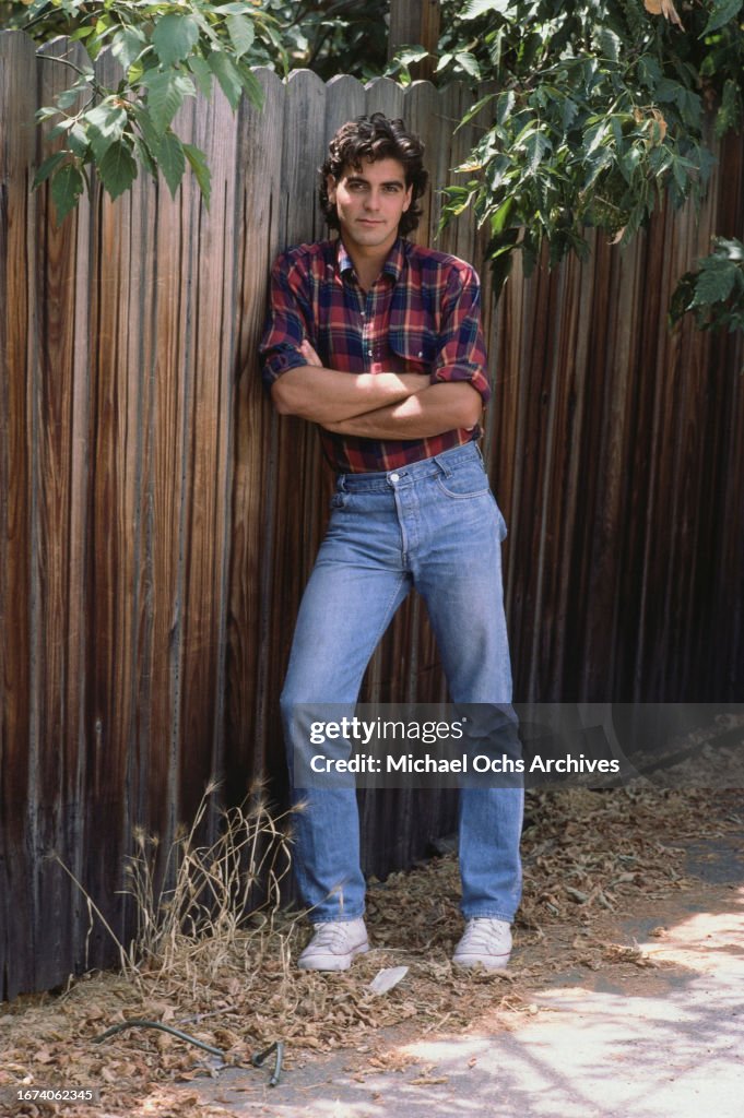 George Cl Actor George Clooney poses for a portrait session in Los Angeles ...