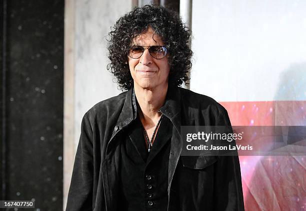 Howard Stern attends the "America's Got Talent" season eight premiere party at the Pantages Theatre on April 24, 2013 in Hollywood, California.