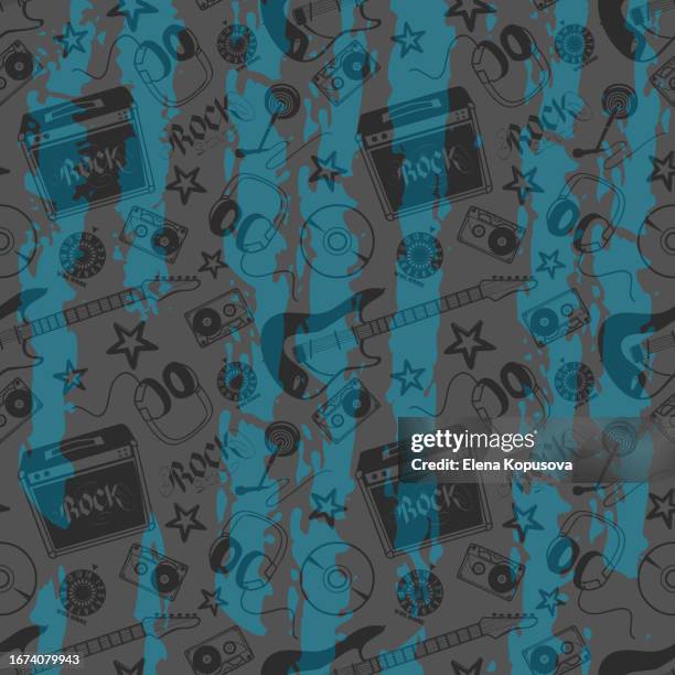 Alt Rock Patterns 62 Alternative Rock Background High Res Illustrations - Getty Images