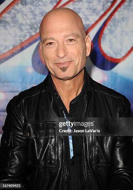 Howie Mandel attends the "America's Got Talent" season eight premiere party at the Pantages Theatre on April 24, 2013 in Hollywood, California.