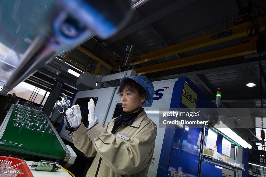 Inside The Jangup System Co. Factory Ahead Of Release Of Industrial Production Numbers