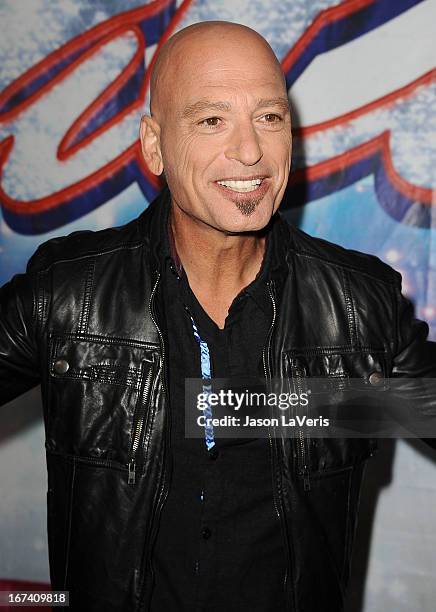 Howie Mandel attends the "America's Got Talent" season eight premiere party at the Pantages Theatre on April 24, 2013 in Hollywood, California.