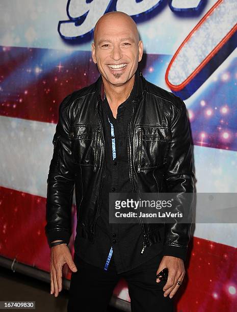 Howie Mandel attends the "America's Got Talent" season eight premiere party at the Pantages Theatre on April 24, 2013 in Hollywood, California.