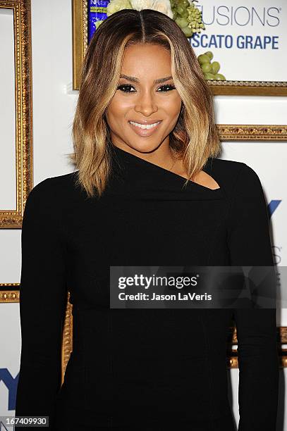 Singer Ciara Harris attends the House Of Moscato launch party at Greystone Manor Supperclub on April 24, 2013 in West Hollywood, California.