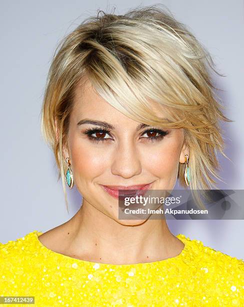 Actress Chelsea Kane attends the premiere of Walt Disney Pictures' 'Iron Man 3' at the El Capitan Theatre on April 24, 2013 in Hollywood, California.