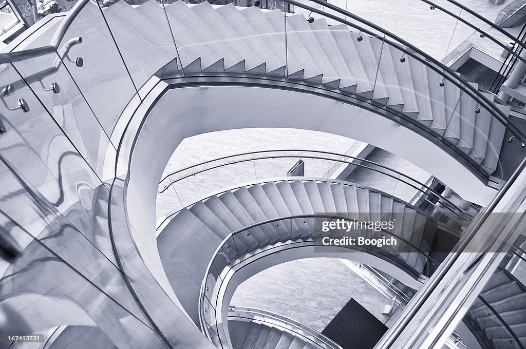 Modern Interior Circular Staircase