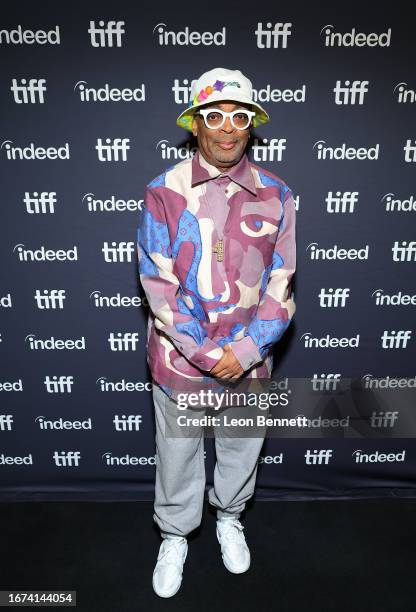 Spike Lee attends the Black Excellence Brunch during the 2023 Toronto International Film Festival at Bisha Hotel & Residences on September 11, 2023...