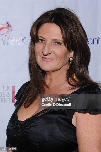 Actress Kathy Ireland attends 4th Annual BritWeek UKTI Business Innovation Awards at Four Seasons Hotel Los Angeles at Beverly Hills on April 24,...