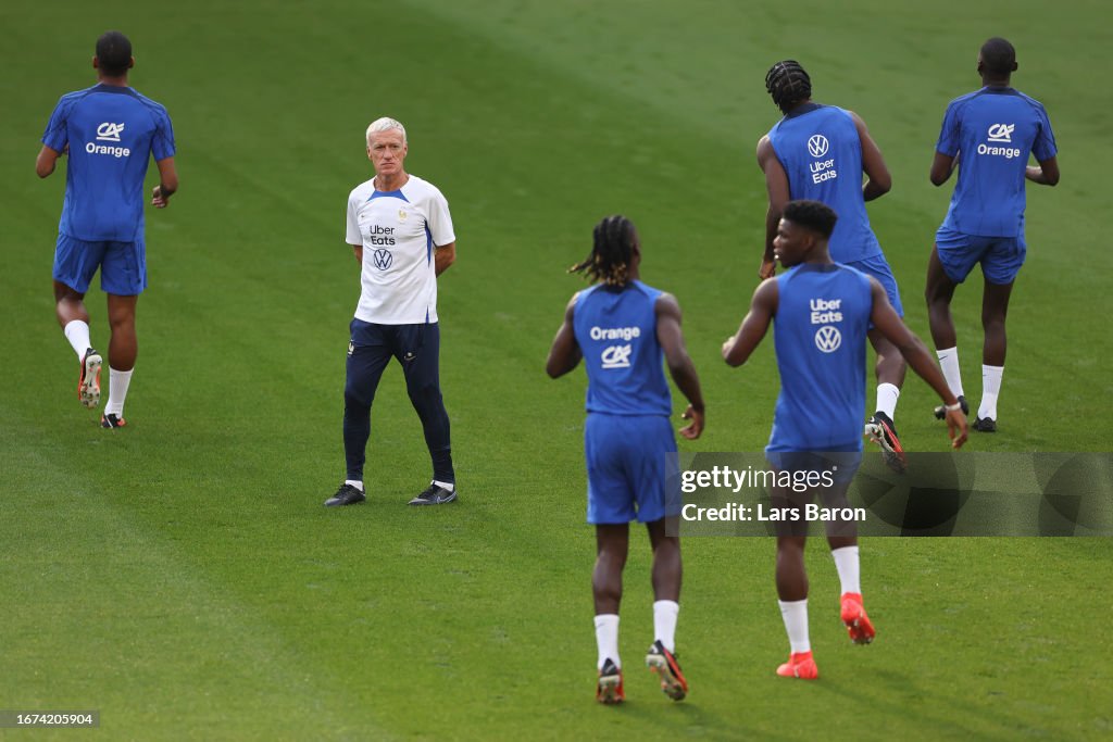 France Training And Press Conference