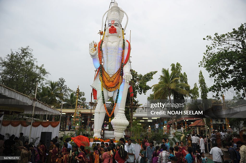 INDIA-RELIGION-HINDUISM-HANUMAN