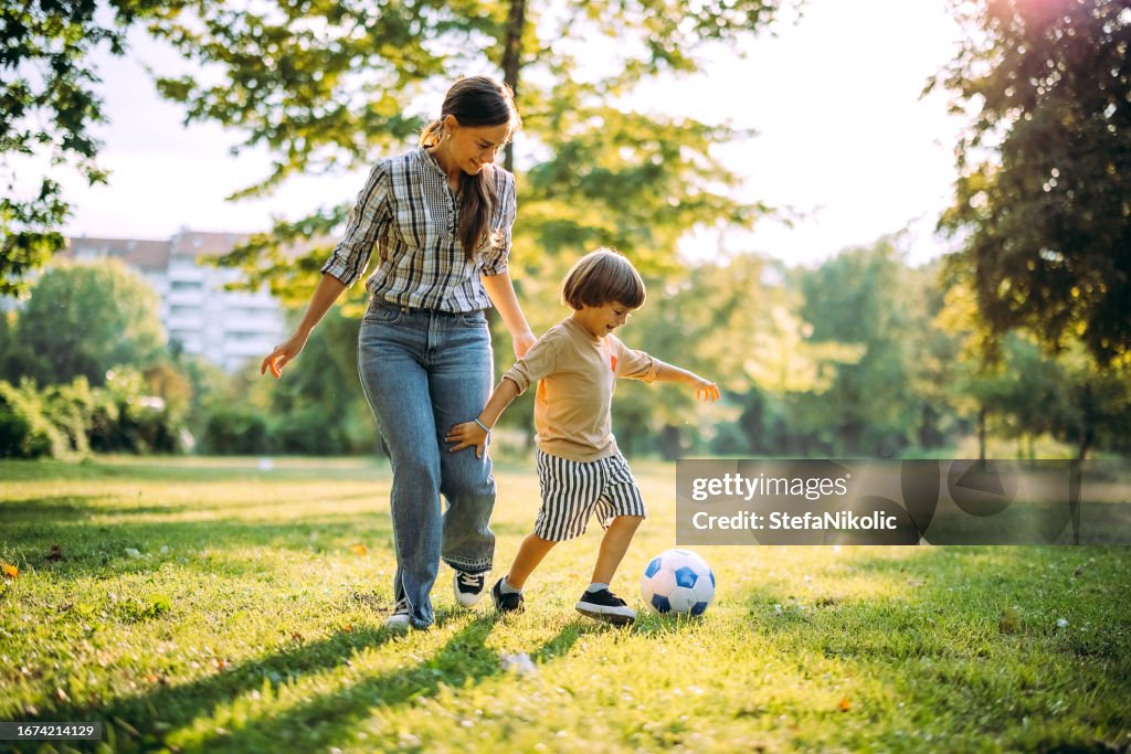 Always in the mood for football