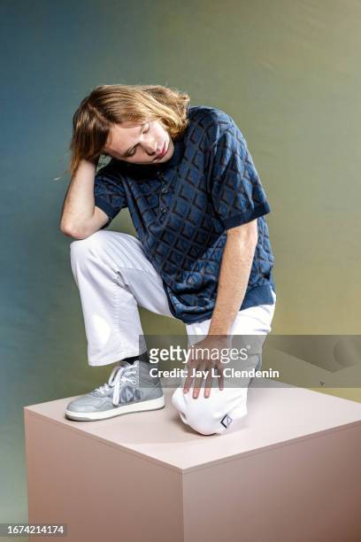 Actor Charlie Plummer of 'National Anthem' is photographed for Los Angeles on September 10, 2023 at the Toronto International Film Festival at RBC...