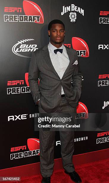 Le'Veon Bell attends the ESPN The Magazine 10th annual Pre-Draft Party at The IAC Building on April 24, 2013 in New York City.