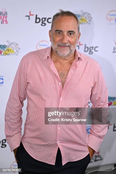 Antoine Dulery attends the Aurel BGC Charity Day 2023 on September 11, 2023 in Paris, France.