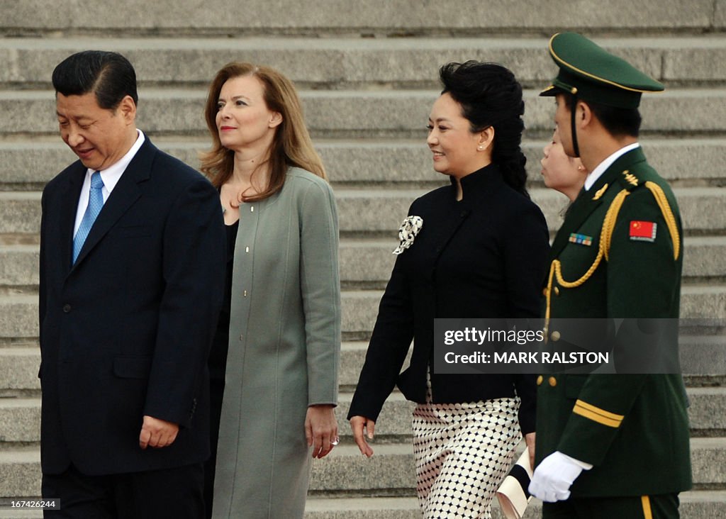 CHINA-FRANCE-DIPLOMACY-HOLLANDE