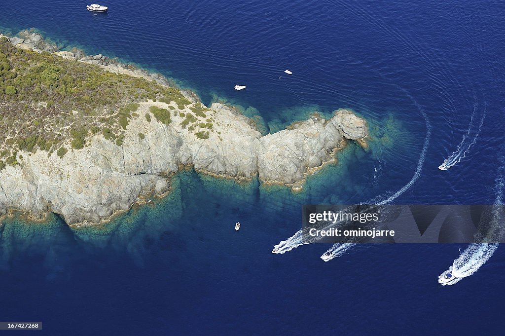 Elba-Fetovaia Cliffs Island