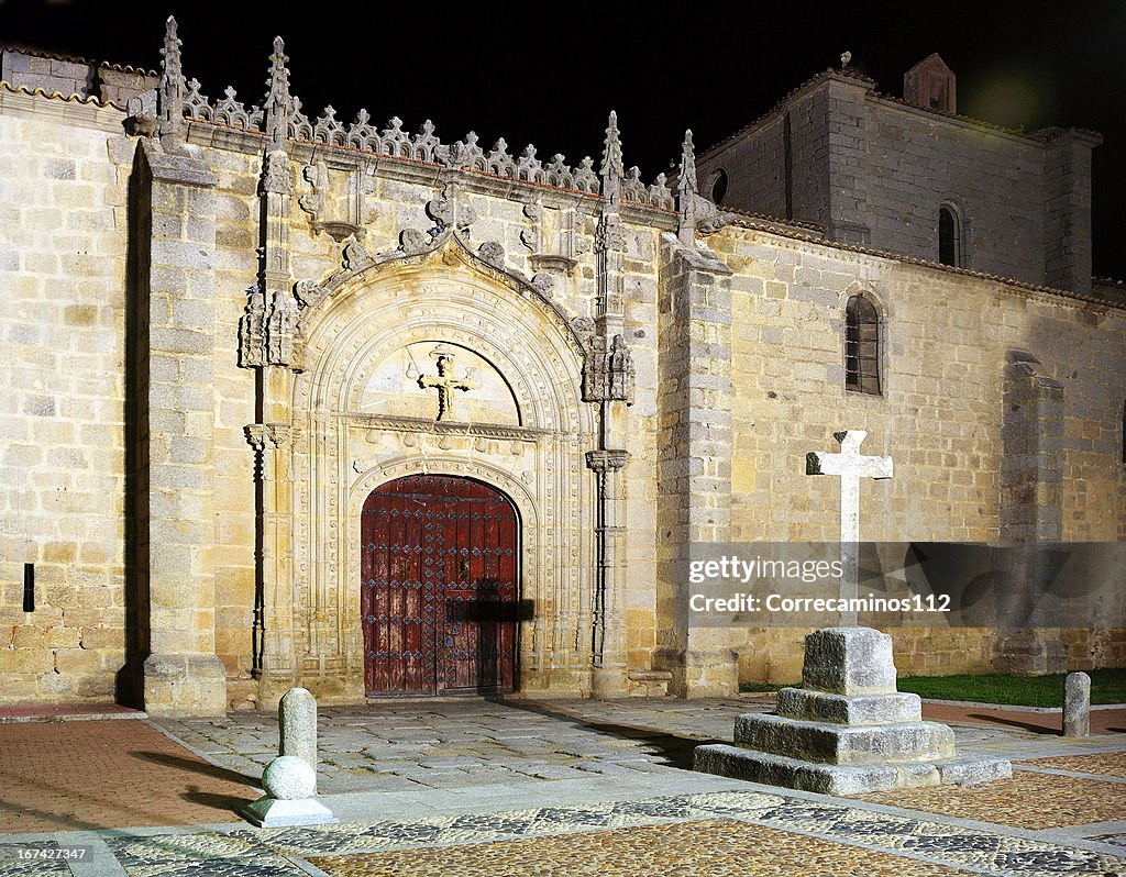 Old church by night