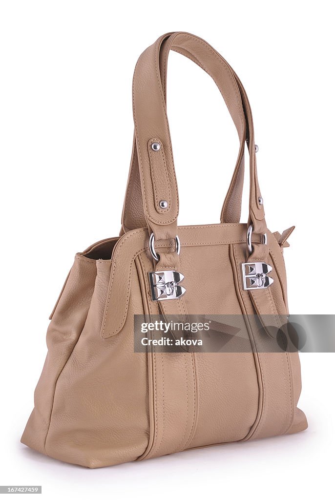 Mujeres handbag (Clipping path (Borde de corte))