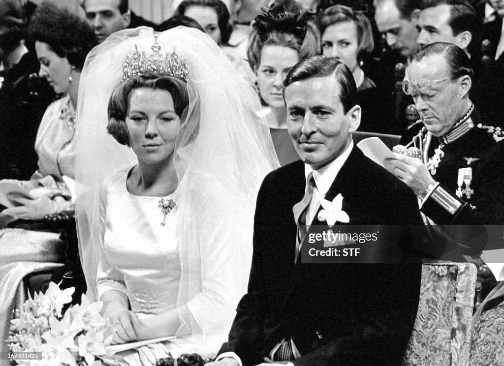 TOPSHOT-MAG-REINE BEATRIX-MARIAGE