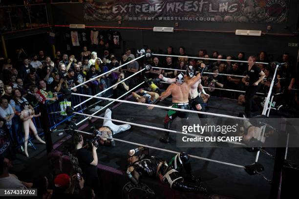 Professional wrestlers Kid Lykos, Kid Lykos II, Jordan Oliver, Starboy Charlie, Ciclope, Miedo Extremo, Arez and Latigo compete in an evening of...