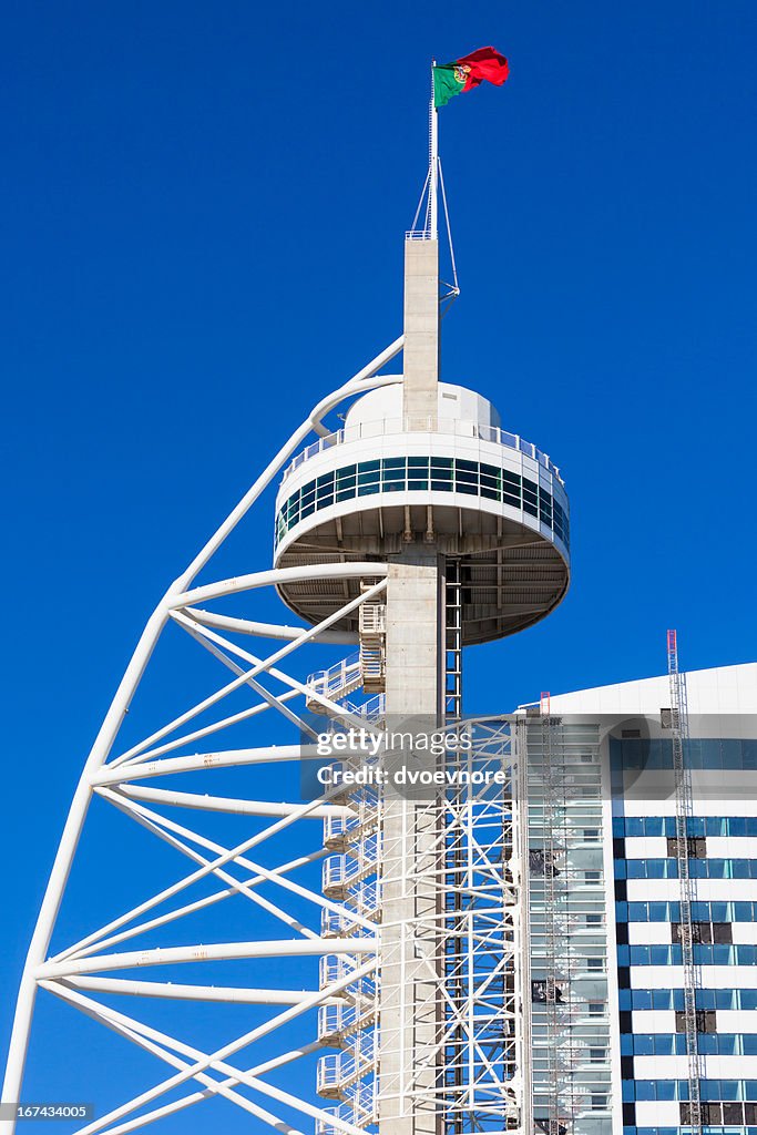 Vasco da Gama tower, Expo district, Lisbon, Portugal