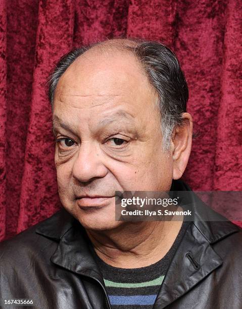 Actor/comedian Richard "Cheech" Marin visits the SiriusXM Studios on April 25, 2013 in New York City.