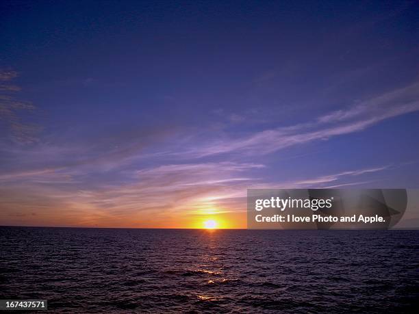 Pacific Sunrise High-Res Stock Photo