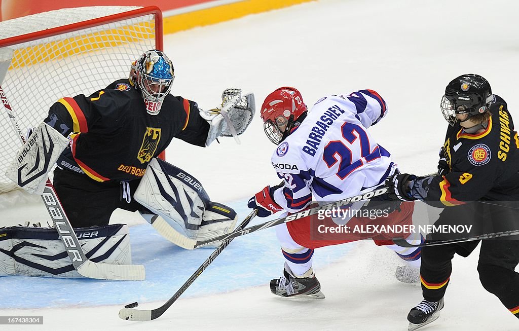 IHOCKEY-U18-WORLD-RUS-GER