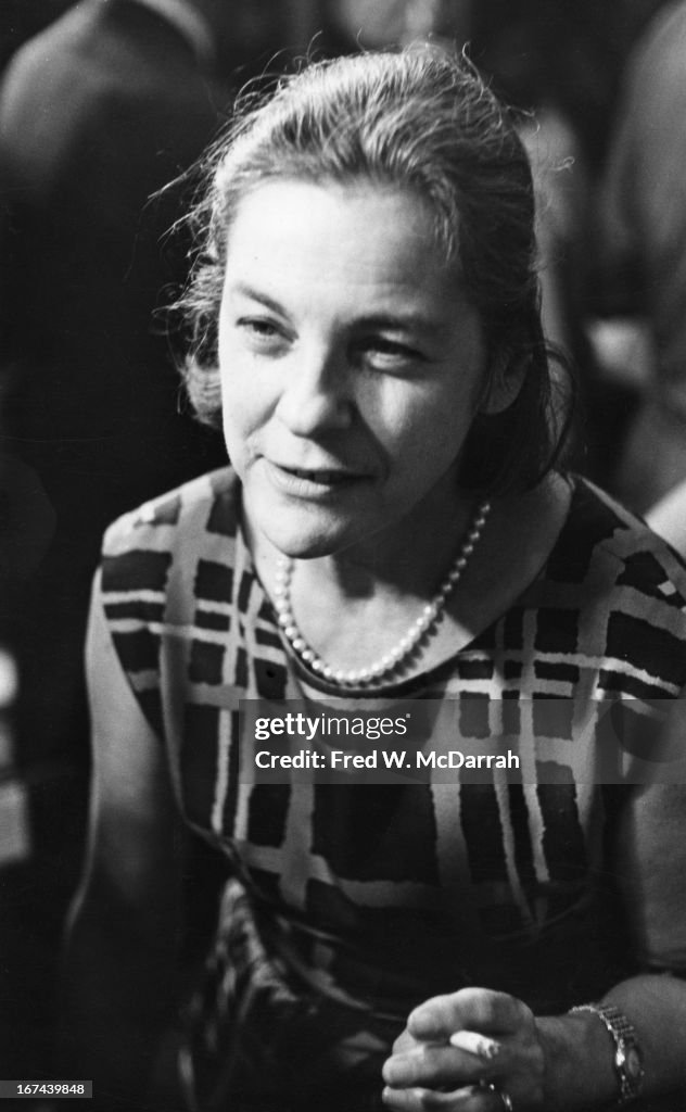 Close-Up Of Mary McCarthy