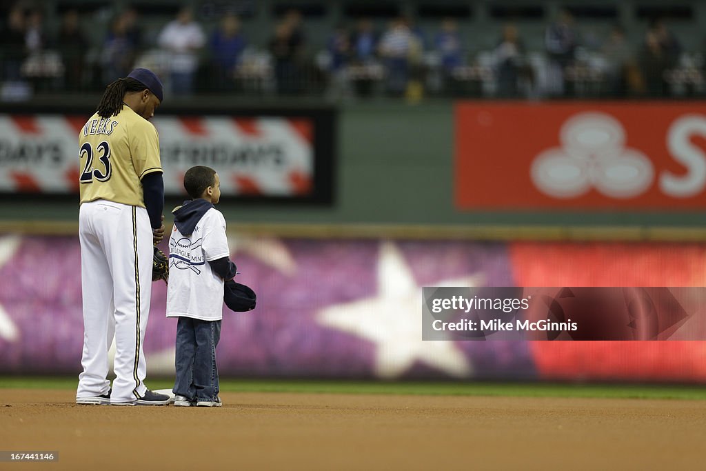 Chicago Cubs v Milwaukee Brewers